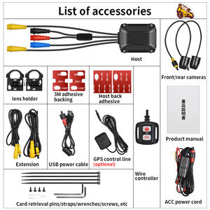 กล้องติด<span class=keywords><strong>รถ</strong></span>ยนต์ระบบ WiFi GPS กล้องติด<span class=keywords><strong>รถ</strong></span>ยนต์ DVR 1080P เลนส์คู่<span class=keywords><strong>รถ</strong></span>ยนต์กล่องสีดำรองรับการจอดรถ24ชั่วโมง - Product Image 6