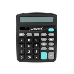 Weibo Calculator 8 Digits Dual Power Supply General Purpose School Office Use - Product Image 1