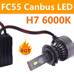 Fabricant OEM personnalisé Faro Luces Focos FC55 <span class=keywords><strong>H7</strong></span> Canbus 100W lumière LED avto phare pour BMW & VW & <span class=keywords><strong>Ford</strong></span> <span class=keywords><strong>Focus</strong></span> 2 MK2 MK3 - Product Image 4