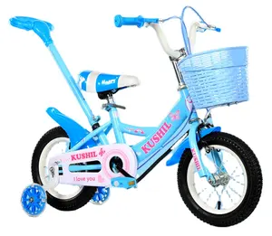 Vendita diretta di alta qualità nuovo stile rosa per bambini bici per bambini da 12/14/16 pollici per bambini da 3 a 8 anni con stabilizzatori