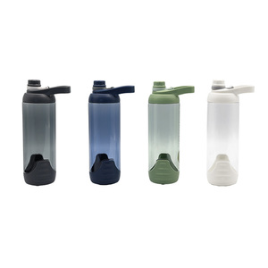 Bouteille d'eau <span class=keywords><strong>shaker</strong></span> personnalisée à boire directement en plastique pour l'extérieur Agitateur pour l'eau bouillante protéinée applicable avec mélange pour boule - Product Image 1