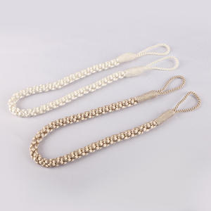 Designer Pick Custom <strong>Cream</strong> White Aesthetic Feeling Blackout <strong>Curtain</strong> Tie Back Classic Design for <strong>Curtain</strong> <strong>Poles</strong> Tracks Accessories - Product Image 4