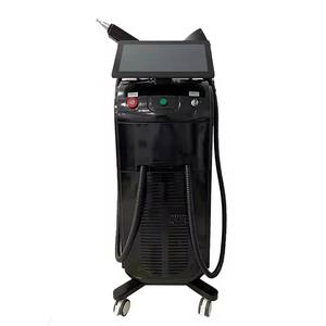 Máquina de Depilación Láser 2 en 1 con Logotipo Personalizado, 3 Longitudes de Onda Reales (755nm, 808nm, 1064nm), Enfriamiento por Hielo, Acero Inoxidable, Eliminación de Tatuajes con Láser de Carbón - Product Image 1