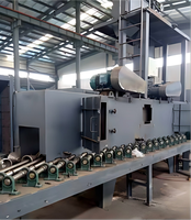 Machine de sablage électrique CE ISO pour tubes en acier, abrasion pour le nettoyage des surfaces de tuyaux, ébavurage et polissage avec moteur
