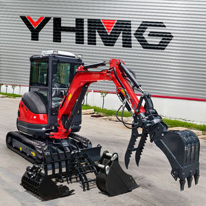 אספקת ספוט מיקרו מחפר מכונת חפירה 2000 ק "ג עם מנוע דיזל חזק לשימוש בנייה - Product Image 5