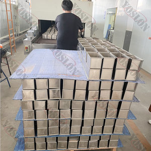 Molde Profesional <span class=keywords><strong>de</strong></span> Fábrica para Hornear <span class=keywords><strong>Pan</strong></span> Francés, <span class=keywords><strong>de</strong></span> Aleación <span class=keywords><strong>de</strong></span> Aluminio, Acero Inoxidable y Silicona, Molde Oblongo para Baguettes - Product Image 3