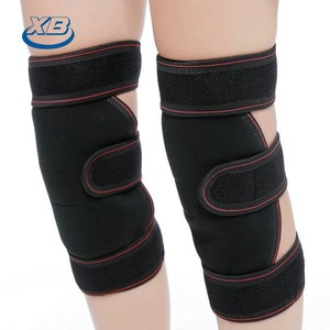 Artemisia Argyi Tourmaline <b>Heated</b> Knee <b>Pads</b> For Knee Pain Relief Black Size One Size For Running Exercise Fitness - Product Image 1