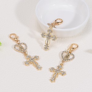 Porte-clés en métal en forme de croix, <span class=keywords><strong>cadeau</strong></span> de <span class=keywords><strong>première</strong></span> <span class=keywords><strong>communion</strong></span> ou de Pâques pour les invités, fournitures pour fêtes religieuses - Product Image 4