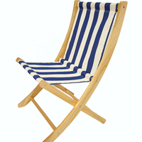 Chaise pliante en bois réglable pour l'extérieur, idéale pour la plage, les pique-niques, le camping, la pêche ou la terrasse d'hôtel, mobilier d'extérieur, fauteuil inclinable de loisirs
