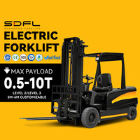 Palette électrique d'empileur de chariot élévateur empilant le camion avec la batterie d'ion de lithium