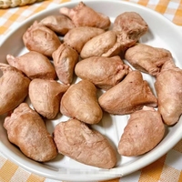 Cœurs de poulet entiers lyophilisés 100 % purs en gros, qualité supérieure, friandises protéinées, économiques et sûres pour la consommation