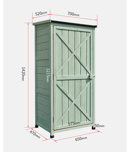 Armoire <span class=keywords><strong>de</strong></span> rangement d'outils <span class=keywords><strong>de</strong></span> <span class=keywords><strong>jardin</strong></span> en bois moderne pour l'extérieur, imperméable <span class=keywords><strong>avec</strong></span> <span class=keywords><strong>porte</strong></span>, rangement d'outils <span class=keywords><strong>de</strong></span> <span class=keywords><strong>jardin</strong></span> en bois, <span class=keywords><strong>abri</strong></span> <span class=keywords><strong>de</strong></span> <span class=keywords><strong>jardin</strong></span> en bois - Product Image 6