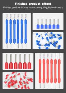 Semi Automatic Wire Striploose Wire End Sleeves <b>Crimper</b> and <b>Ferrule</b> Terminal Crimp Machine Factory Sale - Product Image 6