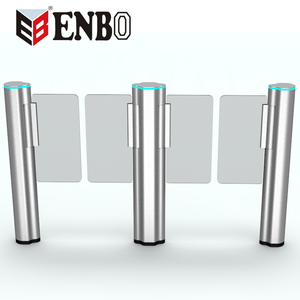 Portillon tourniquet automatique à ouverture rapide en acier inoxydable 304, protection IP68, avec lecteur de carte et reconnaissance faciale – Offre spéciale - Product Image 1