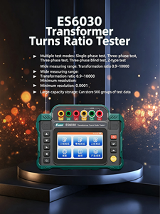 Digital Portable Turns Ratio Tester With High Accuracy LCD Display for Transformer Winding Testing Use - Product Image 6