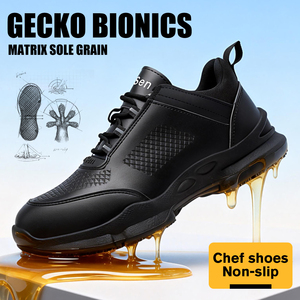 Zapatos de Trabajo Diansen Ligeros, Antideslizantes, de Corte Bajo, con Puntera de Acero, para Enfermeras y Chefs, de la Mejor Calidad, Transpirables e Impermeables, Modelo DS63 - Product Image 5