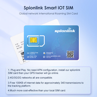 Tarjeta SIM MiCODUS Spionlink para Rastreador GPS, Tarjeta de Roaming Internacional para Datos M2M IoT, Teléfono Móvil con Posicionamiento Global