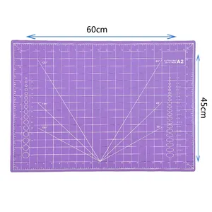 Fabrika en iyi geometrik desen kesme mat geri dönüşümlü 3mm kalınlığı a2 kesme mat rulo