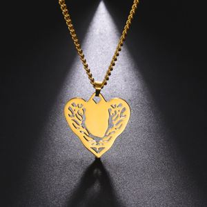 Collier en acier inoxydable avec pendentif étoile du <span class=keywords><strong>Chaos</strong></span> Myshape, symbole magique, marque du <span class=keywords><strong>Chaos</strong></span>, talisman pour homme, bijoux punk - Product Image 6