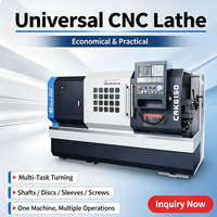 Tour CNC pour métaux haute précision CAK6150, tour CNC à banc plat pour tournage général