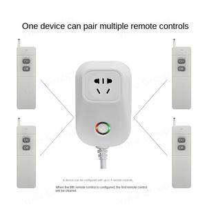 Wireless Standard <b>Touch</b> Panel Wall <b>Switch</b> Mini Electrical IP27 10A 110-240V Square - Product Image 5