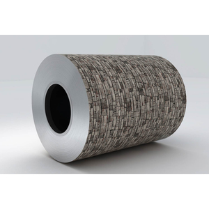 Ladrillo liso para interiores y exteriores Rollos de acero decorativos de uso <span class=keywords><strong>general</strong></span> Recubrimiento impreso Calidad de primer gr - Product Image 1