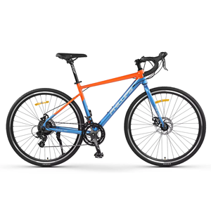 Usine de haute qualité 700 * 32C 14 vitesses Sepeda Gunung vélo de course en alliage d'aluminium Double disque Brakem Cycle pour vélo de route de <span class=keywords><strong>sport</strong></span> - Product Image 1