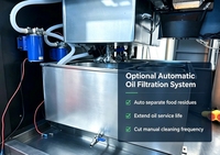 Distributeur automatique de frites sans personnel à fort potentiel de profit avec système de surveillance des revenus en temps réel à distance
