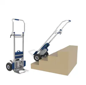 Electric Terrain <strong>Trolley</strong> Wheelchair Stair Climber Foldable Platform Carrello Rampicante 200Kg <strong>Upstairs</strong> Motor Ride Dolly - Product Image 1