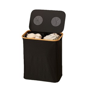Clothing Organizer Storage <b>Basket</b> Rectangle Canvas Durable Laundry <b>Basket</b> For Bathroom Bedroom Use - Product Image 3