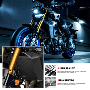 Protector de Rejilla de Radiador para YAMAHA MT09 MT-09 <span class=keywords><strong>SP</strong></span> FZ-09 FJ-09 XSR900 <span class=keywords><strong>Tracer</strong></span> <span class=keywords><strong>900</strong></span> GT 2015-2020 - Product Image 5