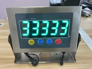 Indicador de pesagem <span class=keywords><strong>digital</strong></span> à prova d'água, grande <span class=keywords><strong>display</strong></span> led, de aço inoxidável, para balanças de chão - Product Image 2