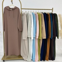 Ventes Flash : Robes Décontractées Longues et Amples à Capuche pour Femmes – Fabricants d'Abayas de Dubaï – Vêtements Quotidiens Simples