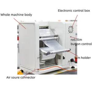 Automatic Bag Filling And Sealing Desktop PE Polybag Auto Bag Sealing Machine AX-ATB50