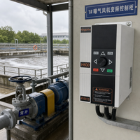Variateurs de fréquence VFD haute performance 4kw 5.5kw 7.5kw 11kw 22kw 30kw 37kw Monophasé 110V Triphasé 220V