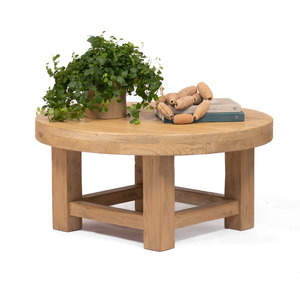 Wholesale Round Coffee <b>Table</b> Reclaimed <b>Wood</b> Handmade Center <b>Table</b> <b>Rustic</b> Contemporary Living Room Furniture - Product Image 5