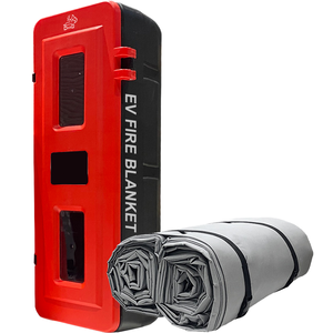 Ev Branddeken Tot 1600 ° C 8M X 6M Elektrische Auto Branddeken Ev Batterij Branddeken - Product Image 1