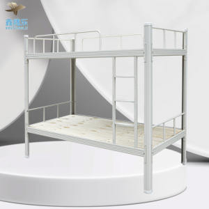 <span class=keywords><strong>Lit</strong></span> superposé en métal pour dortoir, <span class=keywords><strong>lit</strong></span> double à deux niveaux en fer pour adultes et travailleurs, <span class=keywords><strong>lit</strong></span> de dortoir pour adultes - Product Image 3