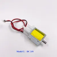 DC 6V 12V 24V 2-pozisyon 3-way mikro elektrik Solenoid vana gaz hava akış kontrol vanası Max hava basıncı 600mmHg özel özel