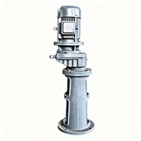Agitateur vertical à pales en acier inoxydable et acier au carbone pour mélange chimique industriel, homogénéisateur rapide pour boues de traitement des eaux usées
