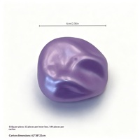 Balle anti-stress en caoutchouc populaire, bleue, moulable, sans rebond, agréable au toucher, au design attrayant