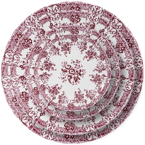 <span class=keywords><strong>Service</strong></span> <span class=keywords><strong>de</strong></span> vaisselle <span class=keywords><strong>de</strong></span> luxe en porcelaine fine, assiettes <span class=keywords><strong>de</strong></span> présentation à motif floral, plats <span class=keywords><strong>de</strong></span> dîner pour mariages et restaurants - Product Image 5