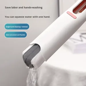 Wholesale Mini Small <b>Mop</b> Desktop Multi-function Household Hand-free Washable Hand-held Folding Type Bathroom Crevice Water - Product Image 2