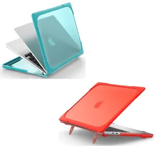 M2 13.3 inch hard frosting PC laptop case for Macbook pro 13 A2338 A2289 Shock protection case with kickstand