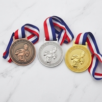 Médailles de sport personnalisées en or, produit tendance 2026, gravées et sculptées, pour les champions de MMA, de boxe et de taekwondo