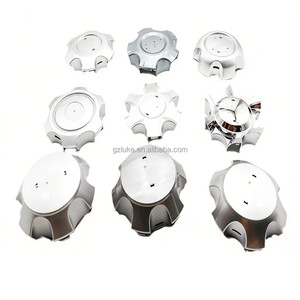 Accesorios para Ruedas de Coche: <span class=keywords><strong>Tapacubos</strong></span> Central de Material ABS para RAV4, Instalación con Clip para Radios, Color Gris Plateado. ¡Bienvenido! - Product Image 1