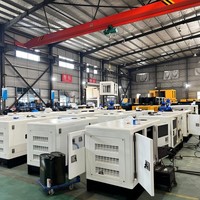 Generador Diésel Silencioso Monofásico DCEC de 28kva, 50kva, 100kva con Enfriamiento Automático, Motor Perkins (Reino Unido)