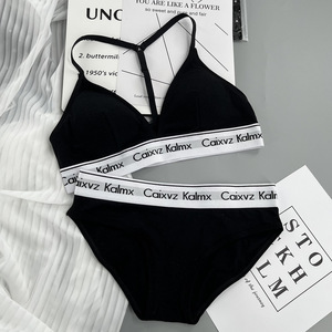 Set di reggiseni sportivi ultra-sottili e confortevoli da donna, <span class=keywords><strong>senza</strong></span> ferretto, con coppe a triangolo, traspiranti - Product Image 4