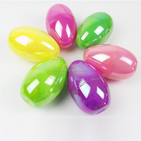 Œufs de Pâques en papier colorés de style rétro populaires avec impression en typographie, portables pour les décorations de Pâques