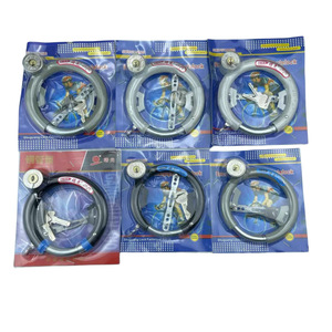 Candado de herradura para bicicleta Shuguang Lock Factory, tubo de acero de 264 mm, candado de seguridad duradero para ciclismo, anillo de seguridad para protección de bicicletas - Product Image 5